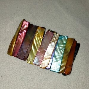 Vintage colorful glass bracelet